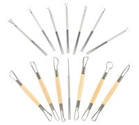 NUOBESTY Kit di Utensili per Hobby 14 Utensili per Legno E Set di Strumenti di Marcatura per Progetti di Lavorazione del Legno