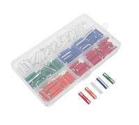 NUOBESTY Kit Fusibili per Auto 200 Pezzi Protezione Circuito e Prestazioni Stabili in Plastico e Lega di Zinco per Auto e Moto
