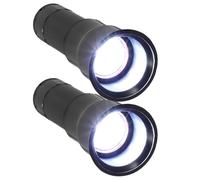 NUOBESTY Lampada a Candela Portatile per Incubatrice Professionale per Uova Tester per Uova di Gallina e Quaglia Accessorio per Incubazione Luce Fredda Set da 2 Pezzi per Speratura