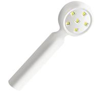 NUOBESTY Lampada Portatile LED UV per Unghie in Gel, Asciugatrice Manicure Leggera e Compatta, Luce LED per Smalto in Gel, Uso Domestico e Professionale, senza Contatto Pelle