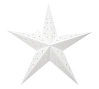 NUOBESTY Lampadario Sospensione Stella di Carta Decorazione Natalizia Contemporanea Paralume Forma di Stella Pendente Facile da Installare per Casa Ufficio e Feste