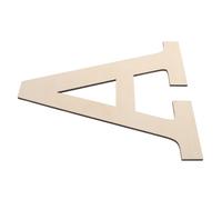 NUOBESTY Lettera A Legno Gigante Decorazione Murale Non Finitura per DIY e Pittura Arte da per Feste e Matrimoni Versatile per Ogni Occasione