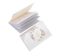 NUOBESTY Libri dei Voti per Matrimonio 2 Pezzi Libretto per Sposi Bomboniere Centrotavola Matrimonio Biglietti di Giuramento Ricordo Indimenticabile