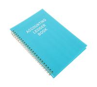 NUOBESTY Libro Contabile per Gestione Transazioni Layout Mensile per Entrate e Uscite, Carta e Pp, per Budget Domestico e Piccole Imprese
