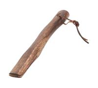 NUOBESTY Manico in Legno Corto per Mini 26 CM Cordino Impugnatura Robusta e Liscia per Giardinaggio Escursionismo e Taglio Legna Sostituzione Manico D’ Ergonomico per Uso Esterno