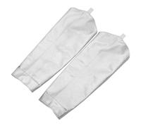 NUOBESTY Manicotti di Protezione per le Braccia in Alluminio Resistenti al Calore, Isolamento Ignifugo e Traspirante, Set da 2 Pezzi per Cucina, Saldatura e Ambienti Industriali ad Alte