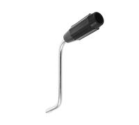 NUOBESTY Maniglia di Ricambio per Macchina della Pasta in Acciaio Inossidabile Argento, Design Ergonomico per Ridurre la Fatica, per Cucina Domestica e Ristoranti