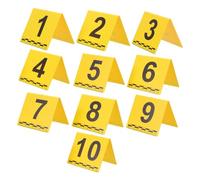 NUOBESTY Marcatori Numerici Forensi con Righello Integrato, Etichette Resistenti alle Intemperie per Indagini Investigative, Supporto Verticale e Fori per Appenderli, per Uso Investigativo