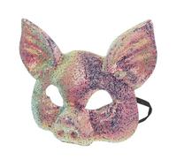 NUOBESTY Maschera da Maiale Accessorio Giocoso in Eva Resistente allo Sbiadimento Paillettes per Feste di Carnevale per Celebrazioni e Party Mascherati