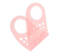 NUOBESTY Maschera V per Lifting Viso in Silicone Rosa, Cinturino Riutilizzabile per Riduzione Doppio Mento e Modellamento, Uso Versatile On The Go al Lavoro