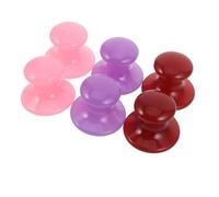 NUOBESTY Massaggiatore Gua Sha a Forma di Fungo 6 Pezzi in Resina per Viso e Collo, Strumento per Massaggio Faciale e Scolpire Contorno, per Cura della Pelle e Rilassamento Spa On-the-go