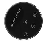NUOBESTY Microfono USB Omnidirezionale per Conferenze Microfono da Tavolo Portatile per Streaming Live Chat di Gioco e Riunioni Vocali