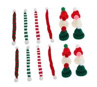 NUOBESTY Mini Natalizi e Scarf per Decorazioni Festive Natale e Accessori per Decorazioni per Natale e Regali Unici