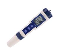 NUOBESTY Misuratore Digitale di Temperatura e Salinità a Penna Sonda ad Alta Sensibilità Tester di Conducibilità Elettrica per Piscina Acquario e Laboratori di Analisi Acqua