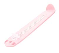 NUOBESTY Misuratore Piede per Scarpe, Scala Chiara, Rosa | PP e ABS, Baffle Scorrevole, Lettura Rapida, per Casa e Negozio, e Ragazzo Ragazza