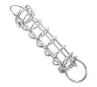 NUOBESTY Molla di Ormeggio Marittima in Acciaio Inox Argento 10,63x1,97 | Corde di Ormeggio e Ammortizzatori per Uso in Attracco e Zone Costiere, Compatibilità