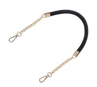 NUOBESTY Nastro borse sacchetti belt sacchetto bag tracolla di ricambio per cinghie della borsa con cerniera tracolla per borsa in pelle cinghia per appendere la borsa pelle sintetica Black