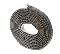 NUOBESTY Nastro Guarnizione Stufa Autoadesivo 2 M in Fibra di Vetro 2 Mm X 10 Mm Resistente Alte Temperature per Porte Caminetto Sigillatura Termica Uso Interno