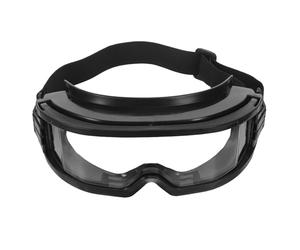 NUOBESTY Occhiali di Sicurezza Antiappannamento Neri Resistenti al Calore per Protezione Occhi Industriale da Laboratorio Protezione Chimica e Antigraffio per Lavori di Falciatura