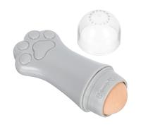 NUOBESTY Oil Control Facial Massager Rolling Volcano Stone with ABS Material, Adorable Cat Paw Shape Suitable for Wife and Girlfriend Makeup Use