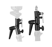 NUOBESTY Ombrello Girevole H Type per Flash Fotografico Professionale Braccio Resistente Compatibile con Treppiedi e Accessorio