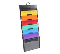 NUOBESTY Organizer Portadocumenti Espandibile Resistente con Design Sospeso e Maniglia Scomparti per Ufficio Casa e Viaggio
