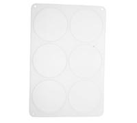 NUOBESTY Pad Silicone Antiscivolo Cavità per Progetti Timbratura Stazione Lavoro per Sigillatura e Scrapbooking