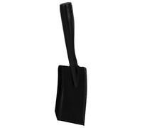 NUOBESTY Pala per Cenere in Acciaio Manganese Nero, Resistente e Portatile, per Giardinaggio e Attività in Spiaggia