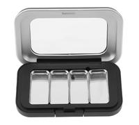 NUOBESTY Palette per Trucco Magnetica S Piccola Cialde Vuote per Ombretto e Fard Contenitore Vuoto Portatile per Cosmetici da Viaggio Custodia Compatta per Evidenziatore e Mix Colori