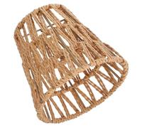 NUOBESTY Paralume Sospensione in Corda di Carta Intrecciata Naturale Lampada da Soffitto per Soggiorno e Camera Struttura Robusta e Leggera Adatta Stili Moderno e Country