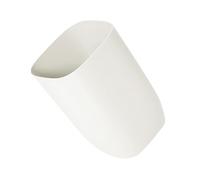 NUOBESTY Pattumiera Singola Bianco Resistente per Cucina e Bagno Secchio Porta Immondizia Interno Cestino Differenziata Multiuso per Ufficio Garage e Laboratorio