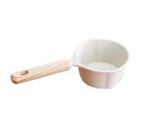 NUOBESTY Pentola per Latte Antiaderente 250Ml con Beccuccio Piccola Pentola per Scaldare Burro e Salse per Cucina Quotidiana e Uova Sode