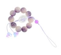 NUOBESTY Phone Charm Pendant Bodhi Beads Handmade Wrist Lanyard Strap String Durable Mobile Phone Accessory With Peaceful Design Compatible With Various Models
