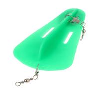 NUOBESTY Plastica Diving Board per Pesca Esche Regolabili e Lame Regolabili, Accessorio Verde per Appassionati di Pesca in Mare Profondo