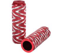 NUOBESTY Poggiapiedi per Bicicletta Posteriori in Lega di Alluminio Rossa, Resistente e Robusta, Pedali Antiscivolo per BMX e Mountain Bike