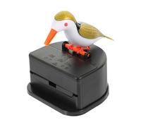 NUOBESTY Porta Stuzzicadenti Automatico in Scatola Pressante Decorativa Dorata Piccolo e Capiente Dispenser per Stuzzicadenti e Accessori da Tavola per Casa e Sala da Pranzo