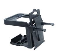 NUOBESTY Portabicchieri Multifunzione per Auto in Plastica Porta Cellulare e Porta Bevande Supporto Pieghevole per Bocchette D’Aria Antiscivolo e Facile da Installare per Veicoli