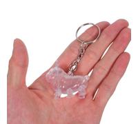 NUOBESTY Portachiavi Commemorativo per Peli di Animali Domestici Custodia Compatta per Ricordi di Cani e Gatti Accessorio Emotivo per Proprietari Design Funzionale e Sentimentale