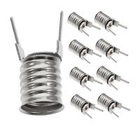 NUOBESTY Portalampada Con Attacco a Vite, Base Lampada Piccola Resistente Per Spie Luminose, Set Da 10 Pezzi Adatto Per Prese Di Luce e Apparecchi Di Illuminazione