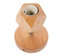 NUOBESTY Portalampada da Soffitto in Materiale Composito Beige Base a Vite E27 Regolabile Design Moderno Robusto e Facile da Installare per Ristoranti e Caffè