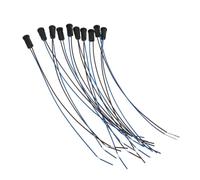 NUOBESTY Portalampada G4 Filo Stabile e Base Plastica Resistente a Basse Tensioni, Presa Per Lampada Miniatura 20 Cm, Set Da 10 Pezzi Per Uso Domestico, Ufficio e Spazi Esterni