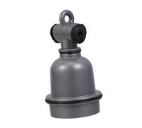 NUOBESTY Portalampada in Ceramica Per Esterno Base Sospensione Per Lampada Pendolo Ricambio Per Portalampada Vintage