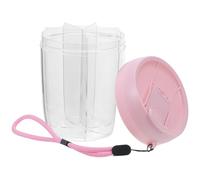 NUOBESTY Portapillole da Viaggio 6 Scomparti in Plastica Sigillata Piccolo Organizer Giornaliero per Pillole e Vitamine Contenitore Portatile per Integratori Custodia Compatta per Uso