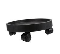 NUOBESTY Portavaso con Ruote Resistente capacità Carico Elevata Sottovaso Base Rimovibile per Vasi Interni ed Esterni Carrello Fioriera Mobile con Design Antipolvere Facile da Pulire