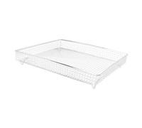 NUOBESTY Raffreddamento in Acciaio Inossidabile per Friggitrice ad Aria Antiaderente e Resistente Cestino per Raffreddare e Cuocere Biscotti Torte e Pane Accessorio Cucina Stabile e