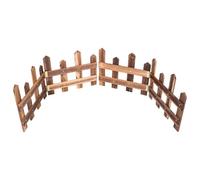 NUOBESTY Recinzione per albero di Natale: recinzione in legno - cancelletto divisorio per giardino per le vacanze - fornitura per scena festiva di matrimonio natalizio con blocco per gatti