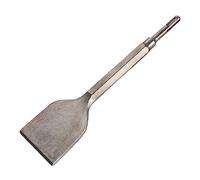 NUOBESTY Scalpello Piegato per Piastrelle e Calcestruzzo, Angolato per Trapano a Percussione, Rimozione Efficiente di Malta e Adesivo per Pavimenti e Pareti, Lama Larga 17x280 Mm, Uso