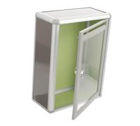 NUOBESTY Scatola Da 1 Pz Cassetta Postale Trasparente Suggerimento Caselle Postali Cassetta Postale Di Casa Di Posta Ufficiale Portariviste Scatole Di Beneficenza Chiaro Ufficio