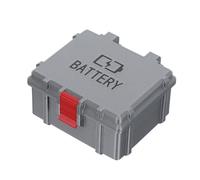 NUOBESTY Scatola Porta Batterie Aa con 30 Scomparti Separati in Petg Resistente Agli Urti, Portatile per Organizzare Batterie in Attività All'aperto