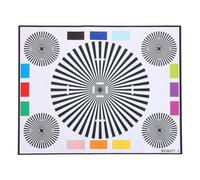 NUOBESTY Scheda di calibrazione dell'obiettivo per sicurezza e monitoraggio - Tabella di prova della messa a fuoco dell'obiettivo della fotocamera - Accessori professionali per la calibrazione